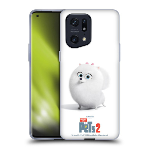 The Secret Life of Pets 2 Character Posters Gidget Pomeranian Dog Soft Gel Case for OPPO Find X5 Pro