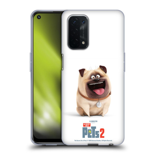 The Secret Life of Pets 2 Character Posters Mel Pug Dog Soft Gel Case for OPPO A54 5G