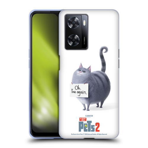 The Secret Life of Pets 2 Character Posters Chloe Cat Soft Gel Case for OPPO A57s