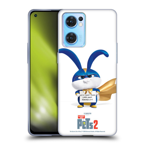 The Secret Life of Pets 2 Character Posters Snowball Rabbit Bunny Soft Gel Case for OPPO Reno7 5G / Find X5 Lite