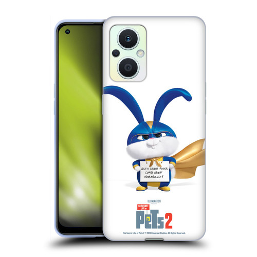 The Secret Life of Pets 2 Character Posters Snowball Rabbit Bunny Soft Gel Case for OPPO Reno8 Lite