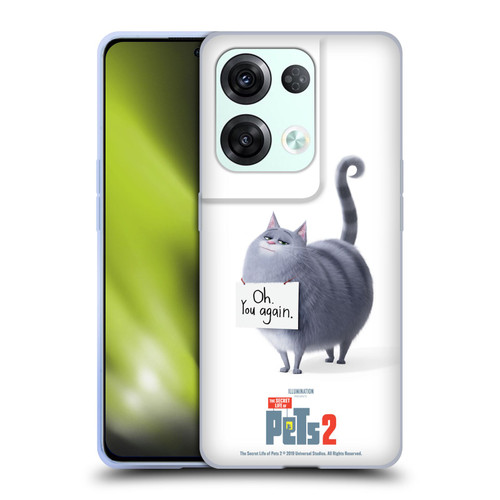 The Secret Life of Pets 2 Character Posters Chloe Cat Soft Gel Case for OPPO Reno8 Pro