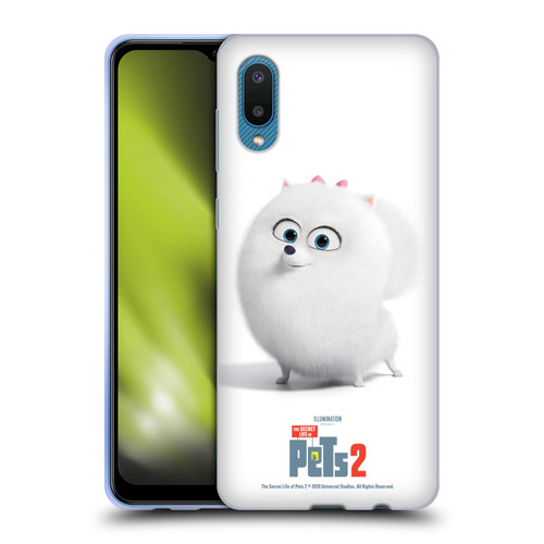 The Secret Life of Pets 2 Character Posters Gidget Pomeranian Dog Soft Gel Case for Samsung Galaxy A02/M02 (2021)