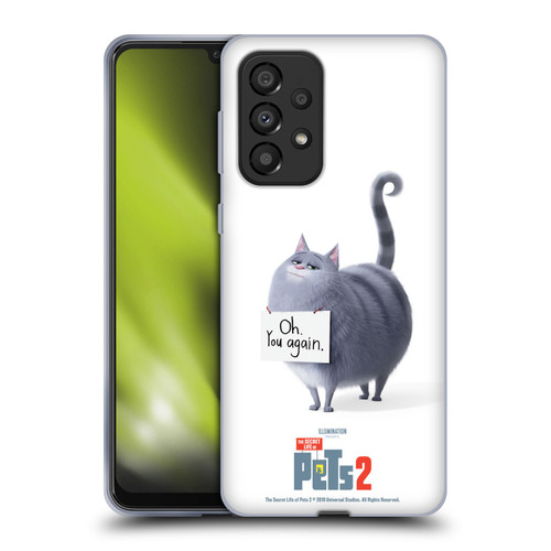 The Secret Life of Pets 2 Character Posters Chloe Cat Soft Gel Case for Samsung Galaxy A33 5G (2022)