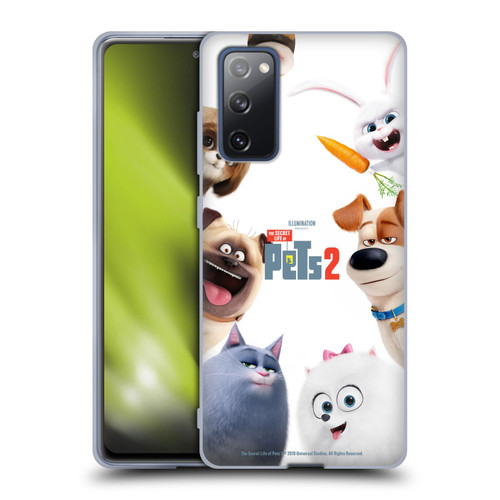 The Secret Life of Pets 2 Character Posters Group Soft Gel Case for Samsung Galaxy S20 FE / 5G
