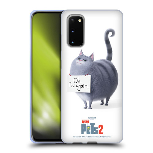 The Secret Life of Pets 2 Character Posters Chloe Cat Soft Gel Case for Samsung Galaxy S20 / S20 5G