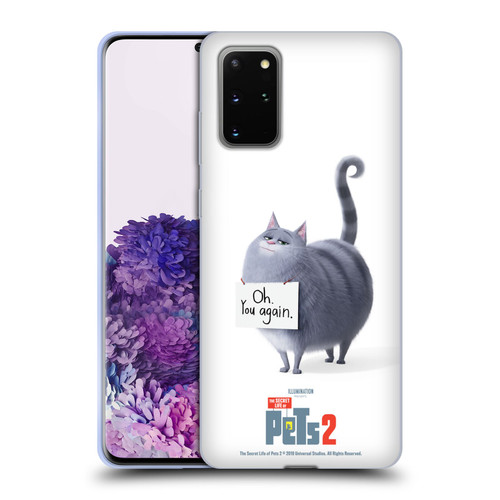 The Secret Life of Pets 2 Character Posters Chloe Cat Soft Gel Case for Samsung Galaxy S20+ / S20+ 5G