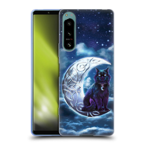 Brigid Ashwood Celtic Wisdom 2 Black Cat Soft Gel Case for Sony Xperia 5 IV