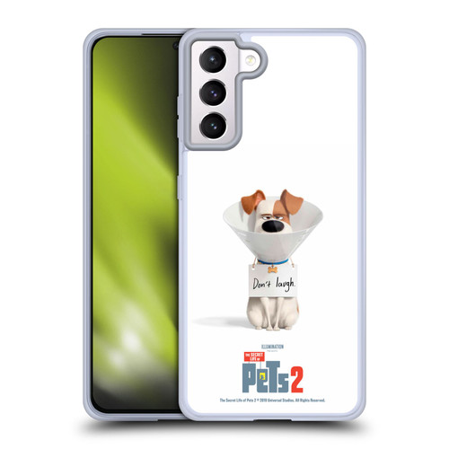The Secret Life of Pets 2 Character Posters Max Jack Russell Dog Soft Gel Case for Samsung Galaxy S21+ 5G