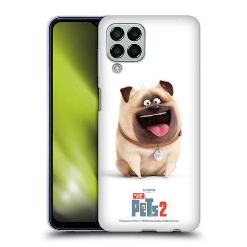 The Secret Life of Pets 2 Character Posters Mel Pug Dog Soft Gel Case for Samsung Galaxy M33 (2022)