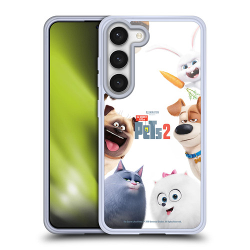 The Secret Life of Pets 2 Character Posters Group Soft Gel Case for Samsung Galaxy S23 5G