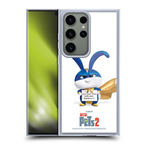 The Secret Life of Pets 2 Character Posters Snowball Rabbit Bunny Soft Gel Case for Samsung Galaxy S23 Ultra 5G