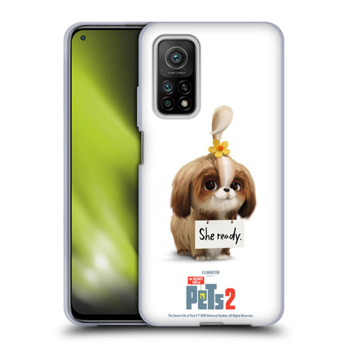 The Secret Life of Pets 2 Character Posters Daisy Shi Tzu Dog Soft Gel Case for Xiaomi Mi 10T 5G