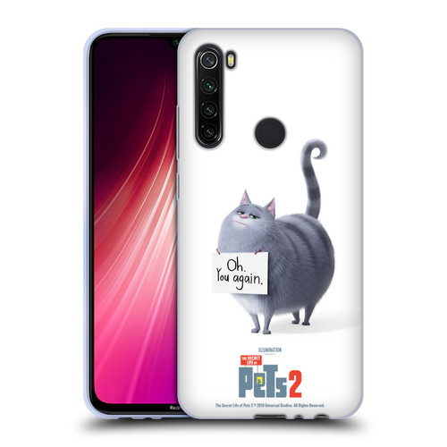 The Secret Life of Pets 2 Character Posters Chloe Cat Soft Gel Case for Xiaomi Redmi Note 8T