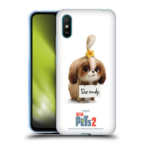 The Secret Life of Pets 2 Character Posters Daisy Shi Tzu Dog Soft Gel Case for Xiaomi Redmi 9A / Redmi 9AT