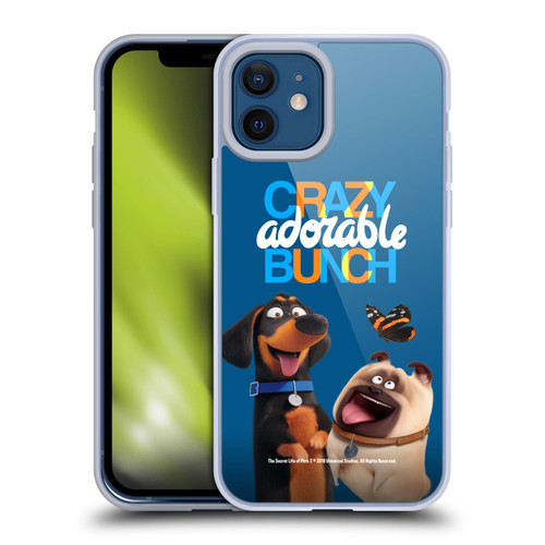The Secret Life of Pets 2 II For Pet's Sake Group Soft Gel Case for Apple iPhone 12 / iPhone 12 Pro