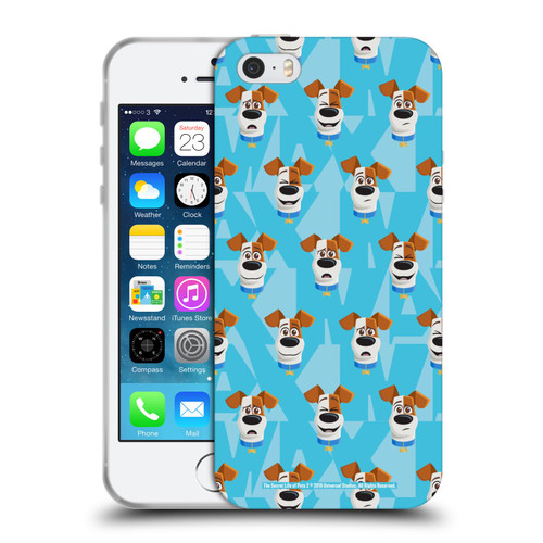 The Secret Life of Pets 2 II For Pet's Sake Max Dog Pattern Soft Gel Case for Apple iPhone 5 / 5s / iPhone SE 2016