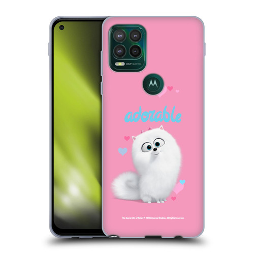 The Secret Life of Pets 2 II For Pet's Sake Gidget Pomeranian Dog Soft Gel Case for Motorola Moto G Stylus 5G 2021