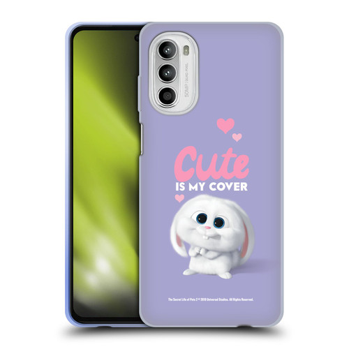 The Secret Life of Pets 2 II For Pet's Sake Snowball Rabbit Bunny Cute Soft Gel Case for Motorola Moto G52