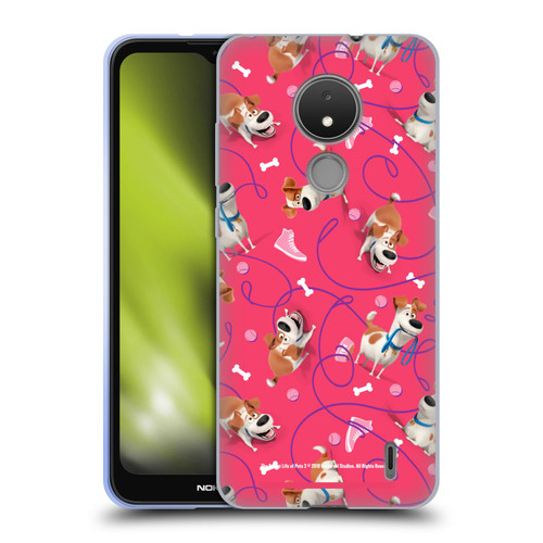 The Secret Life of Pets 2 II For Pet's Sake Max Dog Pattern 2 Soft Gel Case for Nokia C21