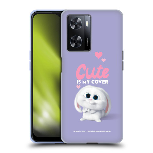 The Secret Life of Pets 2 II For Pet's Sake Snowball Rabbit Bunny Cute Soft Gel Case for OPPO A57s