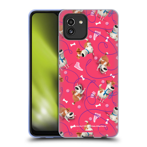 The Secret Life of Pets 2 II For Pet's Sake Max Dog Pattern 2 Soft Gel Case for Samsung Galaxy A03 (2021)