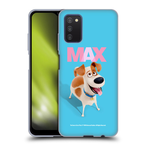 The Secret Life of Pets 2 II For Pet's Sake Max Dog Soft Gel Case for Samsung Galaxy A03s (2021)
