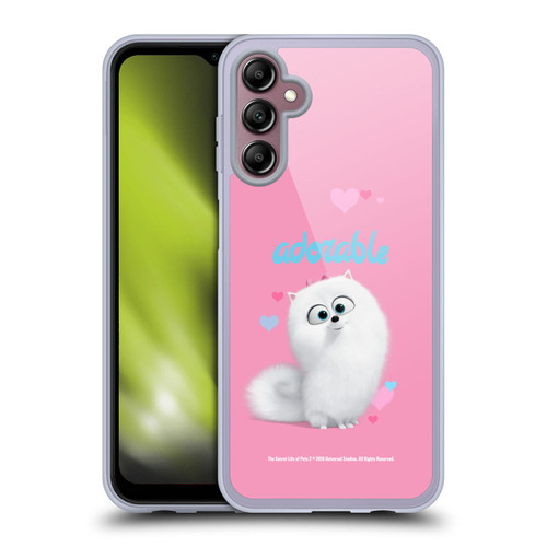 The Secret Life of Pets 2 II For Pet's Sake Gidget Pomeranian Dog Soft Gel Case for Samsung Galaxy A14 5G