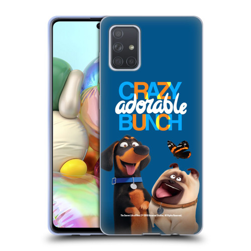 The Secret Life of Pets 2 II For Pet's Sake Group Soft Gel Case for Samsung Galaxy A71 (2019)