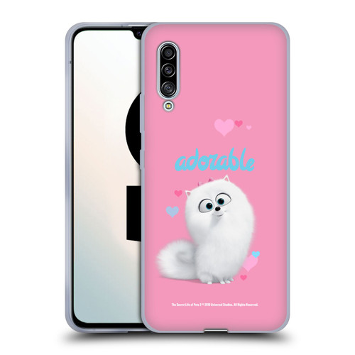 The Secret Life of Pets 2 II For Pet's Sake Gidget Pomeranian Dog Soft Gel Case for Samsung Galaxy A90 5G (2019)