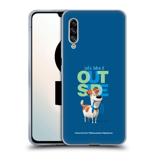 The Secret Life of Pets 2 II For Pet's Sake Max Dog Leash Soft Gel Case for Samsung Galaxy A90 5G (2019)