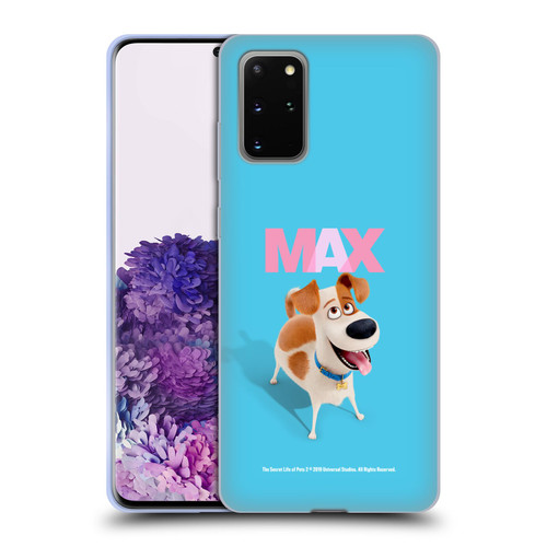 The Secret Life of Pets 2 II For Pet's Sake Max Dog Soft Gel Case for Samsung Galaxy S20+ / S20+ 5G