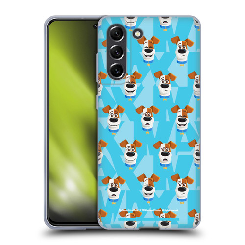 The Secret Life of Pets 2 II For Pet's Sake Max Dog Pattern Soft Gel Case for Samsung Galaxy S21 FE 5G