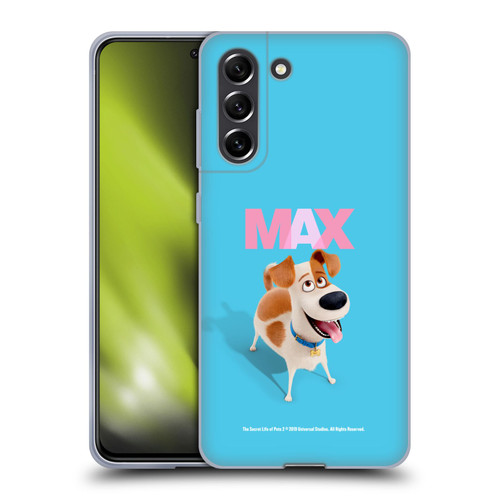 The Secret Life of Pets 2 II For Pet's Sake Max Dog Soft Gel Case for Samsung Galaxy S21 FE 5G