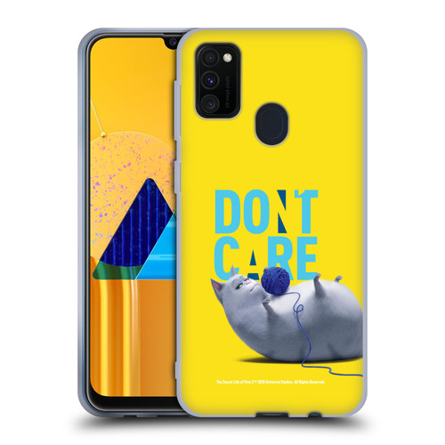 The Secret Life of Pets 2 II For Pet's Sake Chloe Cat Yarn Ball Soft Gel Case for Samsung Galaxy M30s (2019)/M21 (2020)