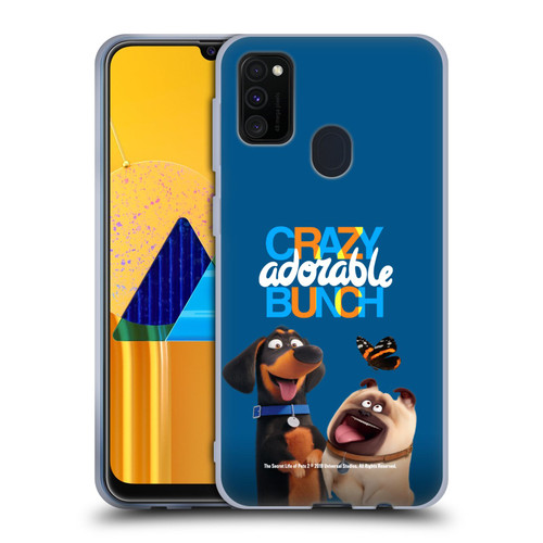 The Secret Life of Pets 2 II For Pet's Sake Group Soft Gel Case for Samsung Galaxy M30s (2019)/M21 (2020)