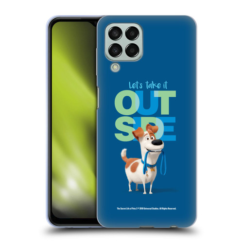 The Secret Life of Pets 2 II For Pet's Sake Max Dog Leash Soft Gel Case for Samsung Galaxy M33 (2022)