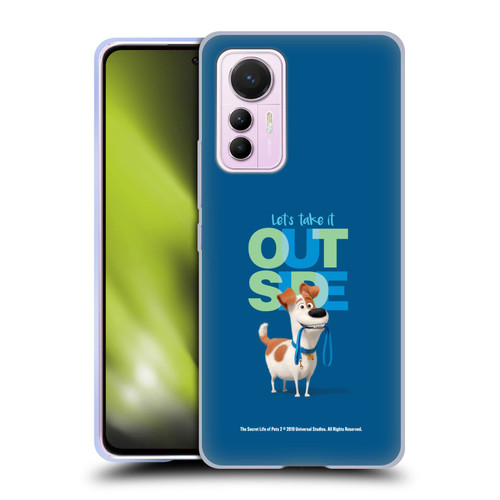 The Secret Life of Pets 2 II For Pet's Sake Max Dog Leash Soft Gel Case for Xiaomi 12 Lite