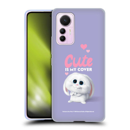 The Secret Life of Pets 2 II For Pet's Sake Snowball Rabbit Bunny Cute Soft Gel Case for Xiaomi 12 Lite