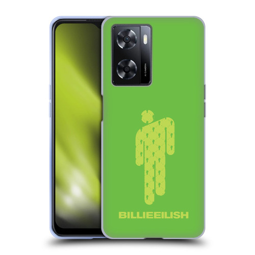 Billie Eilish Key Art Blohsh Green Soft Gel Case for OPPO A57s