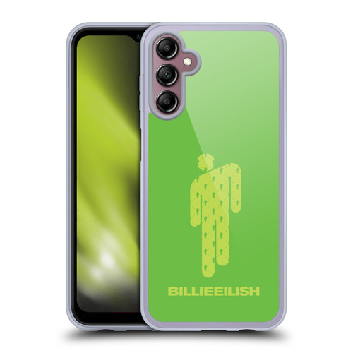 Billie Eilish Key Art Blohsh Green Soft Gel Case for Samsung Galaxy A14 5G