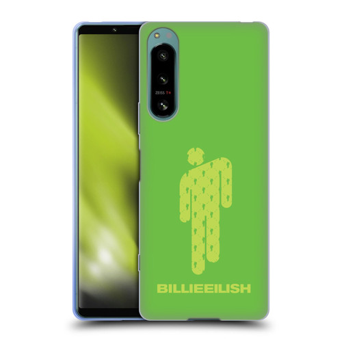 Billie Eilish Key Art Blohsh Green Soft Gel Case for Sony Xperia 5 IV