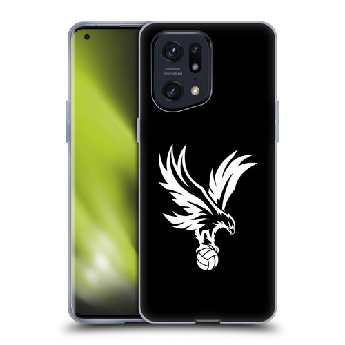 Crystal Palace FC Crest Eagle Grey Soft Gel Case for OPPO Find X5 Pro