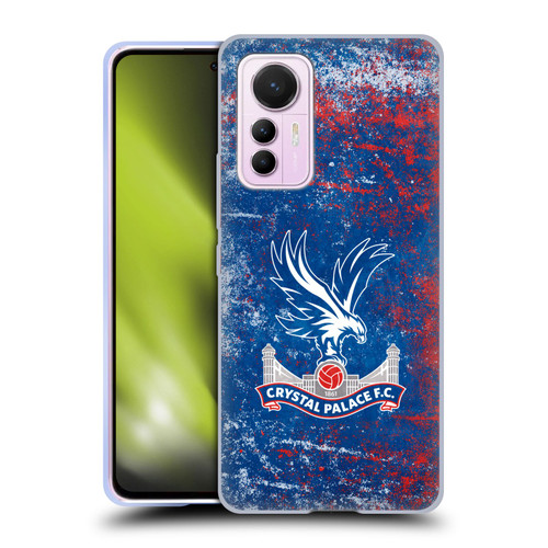 Crystal Palace FC Crest Distressed Soft Gel Case for Xiaomi 12 Lite