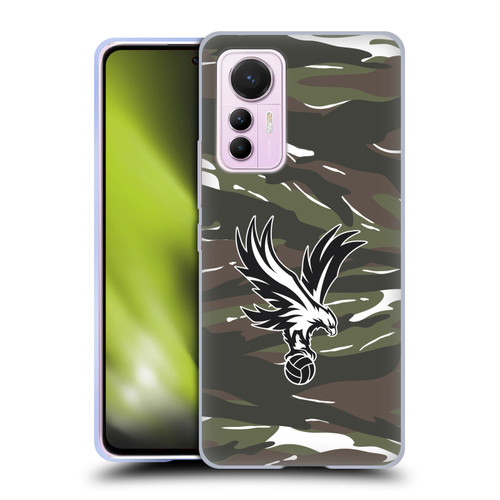 Crystal Palace FC Crest Woodland Camouflage Soft Gel Case for Xiaomi 12 Lite