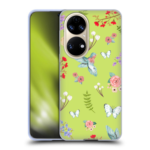 Ameritech Graphics Floral Soft Gel Case for Huawei P50