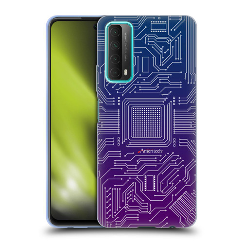 Ameritech Graphics Circuit Board Soft Gel Case for Huawei P Smart (2021)
