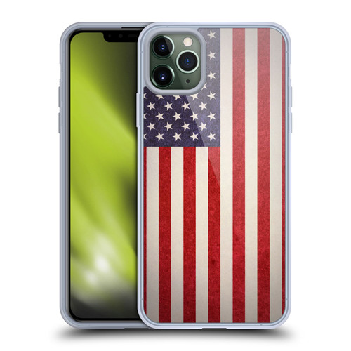 Ameritech Graphics American Flag Soft Gel Case for Apple iPhone 11 Pro Max