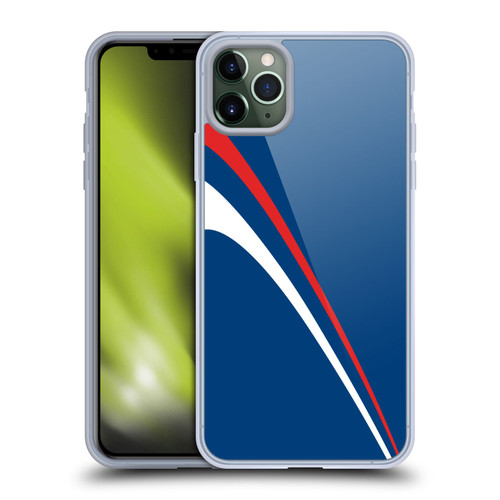 Ameritech Graphics Red And White Lines Soft Gel Case for Apple iPhone 11 Pro Max