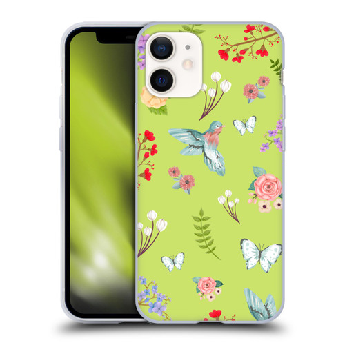 Ameritech Graphics Floral Soft Gel Case for Apple iPhone 12 Mini